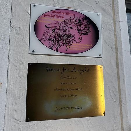 Burladingen Musik Und Theater Gasthof Roessle - Rooms For Angels מראה חיצוני תמונה